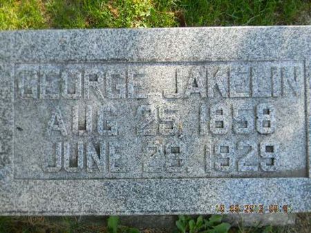 JAKELIN, GEORGE - Delaware County, Iowa | GEORGE JAKELIN 