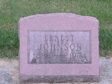 JOHNSON, ERNEST - Delaware County, Iowa | ERNEST JOHNSON 
