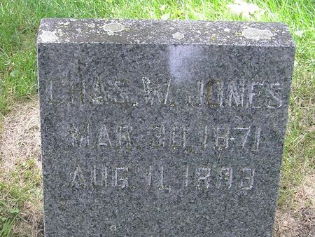 JONES, CHAS. W. - Delaware County, Iowa | CHAS. W. JONES 