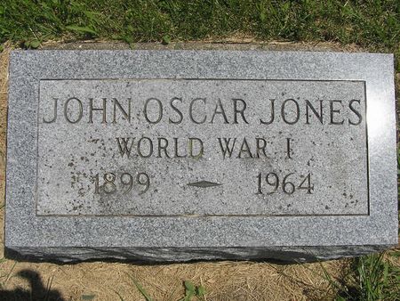 JONES, JOHN OSCAR - Delaware County, Iowa | JOHN OSCAR JONES 