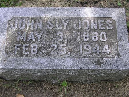 JONES, JOHN SLY - Delaware County, Iowa | JOHN SLY JONES 