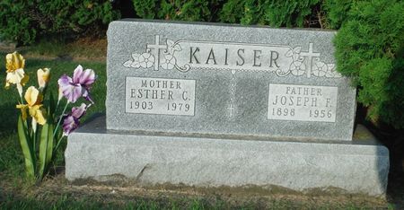 KAISER, JOSEPH F. - Delaware County, Iowa | JOSEPH F. KAISER 