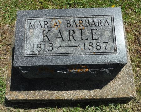 KARLE, MARIA BARBARA - Delaware County, Iowa | MARIA BARBARA KARLE 