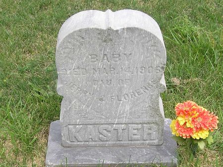 KASTER, BABY - Delaware County, Iowa | BABY KASTER 