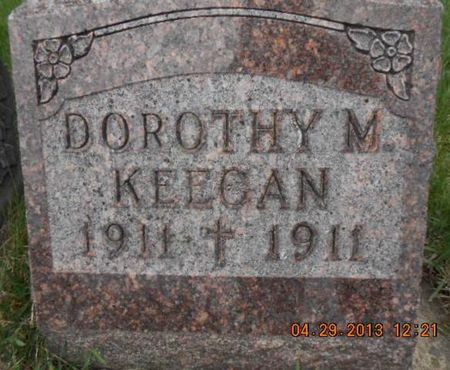 KEEGAN, DOROTHY M. - Delaware County, Iowa | DOROTHY M. KEEGAN 