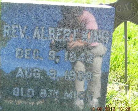 KING, REV. ALBERT - Delaware County, Iowa | REV. ALBERT KING 