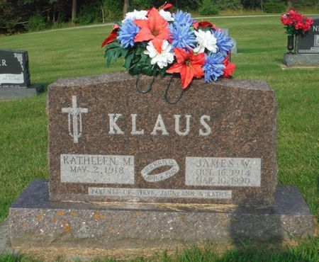 KLAUS, JAMES W. - Delaware County, Iowa | JAMES W. KLAUS 