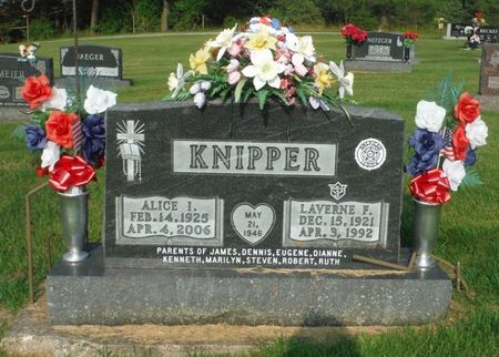 LAMMERS KNIPPER, ALICE INEZ - Delaware County, Iowa | ALICE INEZ LAMMERS KNIPPER 