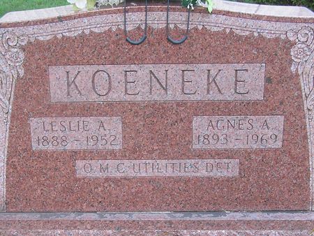 KOENEKE, LESLIE A. - Delaware County, Iowa | LESLIE A. KOENEKE 