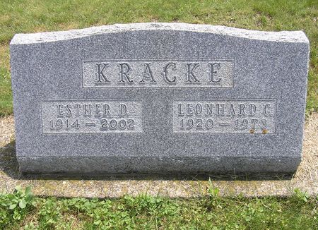 KRACKE, LEONHARD - Delaware County, Iowa | LEONHARD KRACKE 