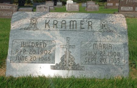KRAMER, MARIA - Delaware County, Iowa | MARIA KRAMER 