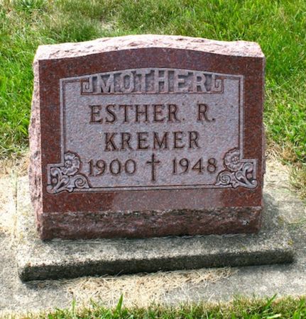 SCHUETH KREMER, ESTHER R. - Delaware County, Iowa | ESTHER R. SCHUETH KREMER 
