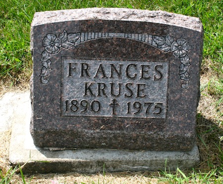 ENGELKEN KRUSE, FRANCES - Delaware County, Iowa | FRANCES ENGELKEN KRUSE 