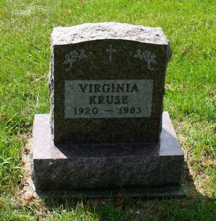 KRUSE, VIRGINIA - Delaware County, Iowa | VIRGINIA KRUSE 