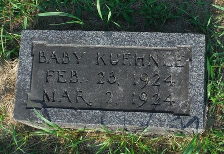 KUEHNLE, BABY - Delaware County, Iowa | BABY KUEHNLE 