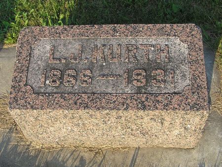 KURTH, L. J. - Delaware County, Iowa | L. J. KURTH 