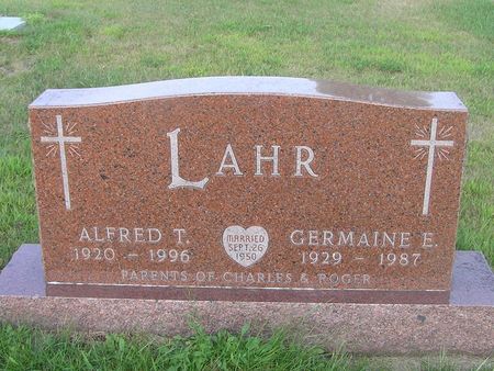 LAHR, ALFRED T. - Delaware County, Iowa | ALFRED T. LAHR 