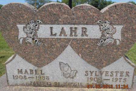 LAHR, MABEL M. - Delaware County, Iowa | MABEL M. LAHR 