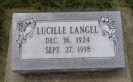 LANGEL, LUCILLE - Delaware County, Iowa | LUCILLE LANGEL 