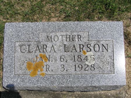 LARSON, CLARA - Delaware County, Iowa | CLARA LARSON 