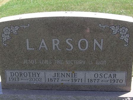 LARSON, OSCAR - Delaware County, Iowa | OSCAR LARSON 