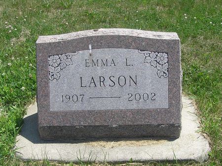 LARSON, EMMA - Delaware County, Iowa | EMMA LARSON 