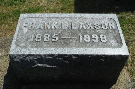 LAXSON, FRANK L. - Delaware County, Iowa | FRANK L. LAXSON 