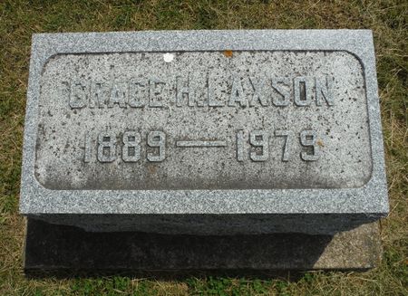 LAXSON, GRACE H. - Delaware County, Iowa | GRACE H. LAXSON 