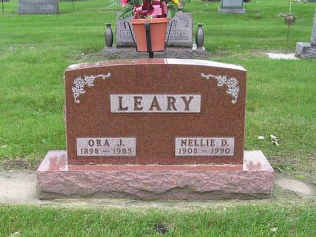 LEARY, NELLIE - Delaware County, Iowa | NELLIE LEARY 