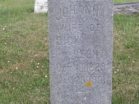 LEGHT, JOHANNA - Delaware County, Iowa | JOHANNA LEGHT 