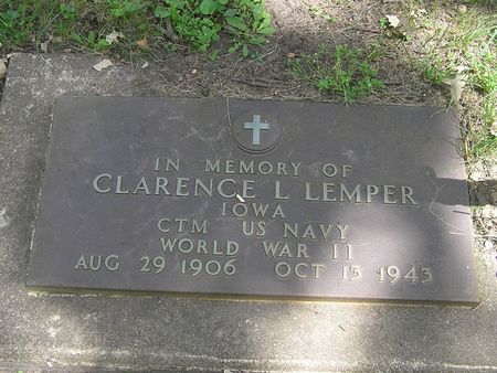 LEMPER, CLARENCE L. - Delaware County, Iowa | CLARENCE L. LEMPER 