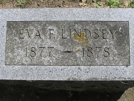 LINDSEY, EVA F. - Delaware County, Iowa | EVA F. LINDSEY 