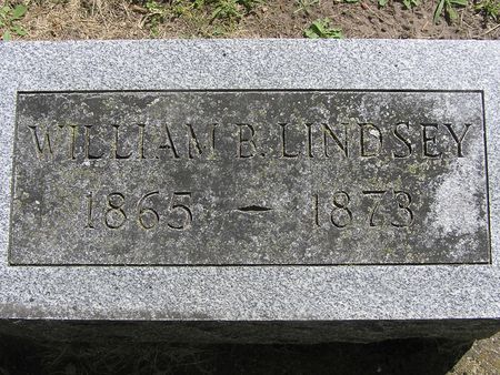 LINDSEY, WILLIAM B. - Delaware County, Iowa | WILLIAM B. LINDSEY 