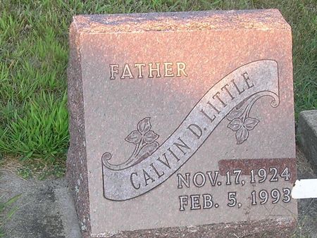 LITTLE, CALVIN D. - Delaware County, Iowa | CALVIN D. LITTLE 