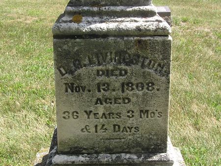 LIVINGSTON, D. R. ? - Delaware County, Iowa | D. R. ? LIVINGSTON 