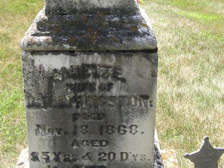 LIVINGSTON, JANETTE - Delaware County, Iowa | JANETTE LIVINGSTON 