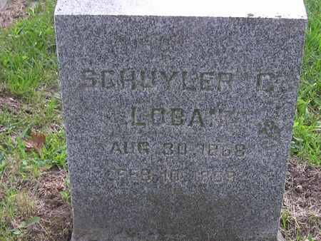 LOBAN, SCHUYLER C - Delaware County, Iowa | SCHUYLER C LOBAN 