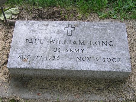 LONG, PAUL WILLIAM - Delaware County, Iowa | PAUL WILLIAM LONG 