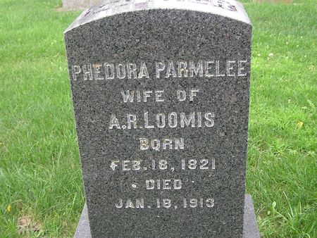PARMELEE LOOMIS, PHEDORA - Delaware County, Iowa | PHEDORA PARMELEE LOOMIS 