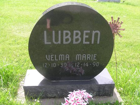 LUBBEN, VELMA - Delaware County, Iowa | VELMA LUBBEN 