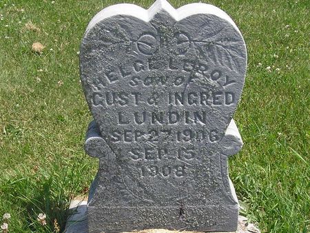 LUNDIN, HELGE LEROY - Delaware County, Iowa | HELGE LEROY LUNDIN 