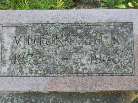 LYON, VINTON O. - Delaware County, Iowa | VINTON O. LYON 