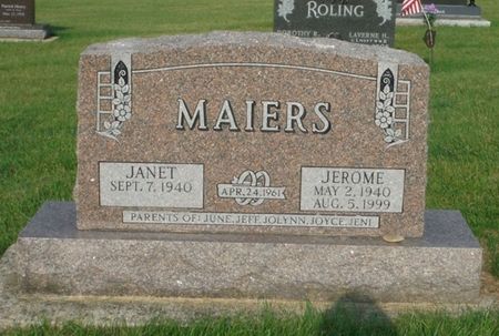 MAIERS, JEROME - Delaware County, Iowa | JEROME MAIERS 