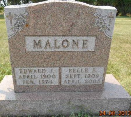 MALONE, BELLE E. - Delaware County, Iowa | BELLE E. MALONE 