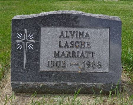 LASCHE MARRIATT, ALVINA - Delaware County, Iowa | ALVINA LASCHE MARRIATT 