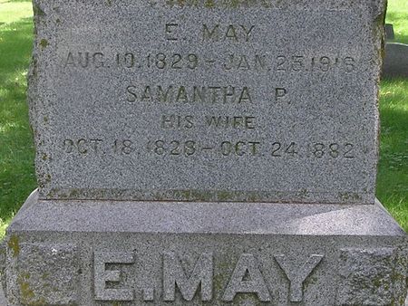 MAY, E. - Delaware County, Iowa | E. MAY 