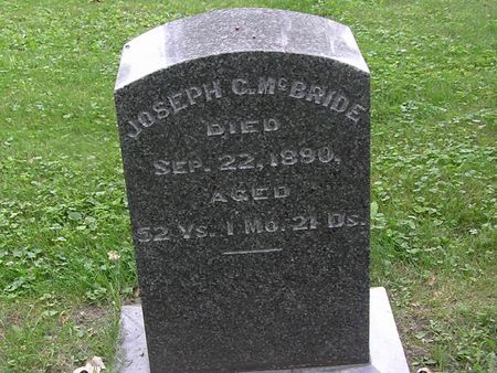 MCBRIDE, JOSEPH C. - Delaware County, Iowa | JOSEPH C. MCBRIDE 