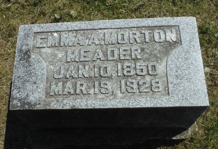 MEADER, EMMA A. - Delaware County, Iowa | EMMA A. MEADER 