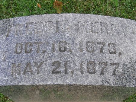 MERRY, FREDDIE - Delaware County, Iowa | FREDDIE MERRY 