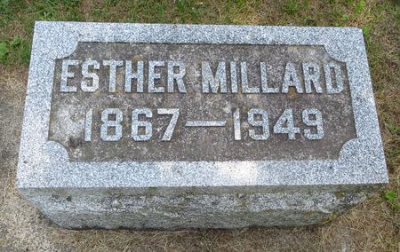 MILLARD, ESTHER - Delaware County, Iowa | ESTHER MILLARD 